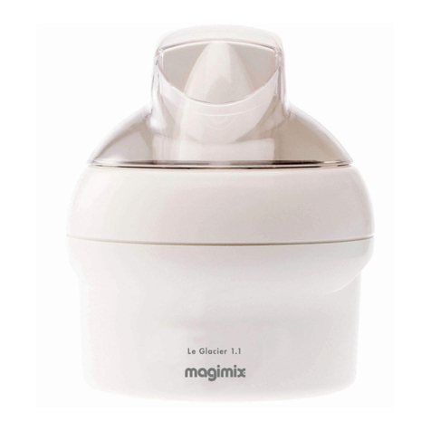 MAGIMIX Glacier Instructions for use