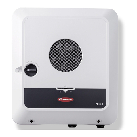 FRO­NIUS Primo GEN24 3.0 Plus User manual