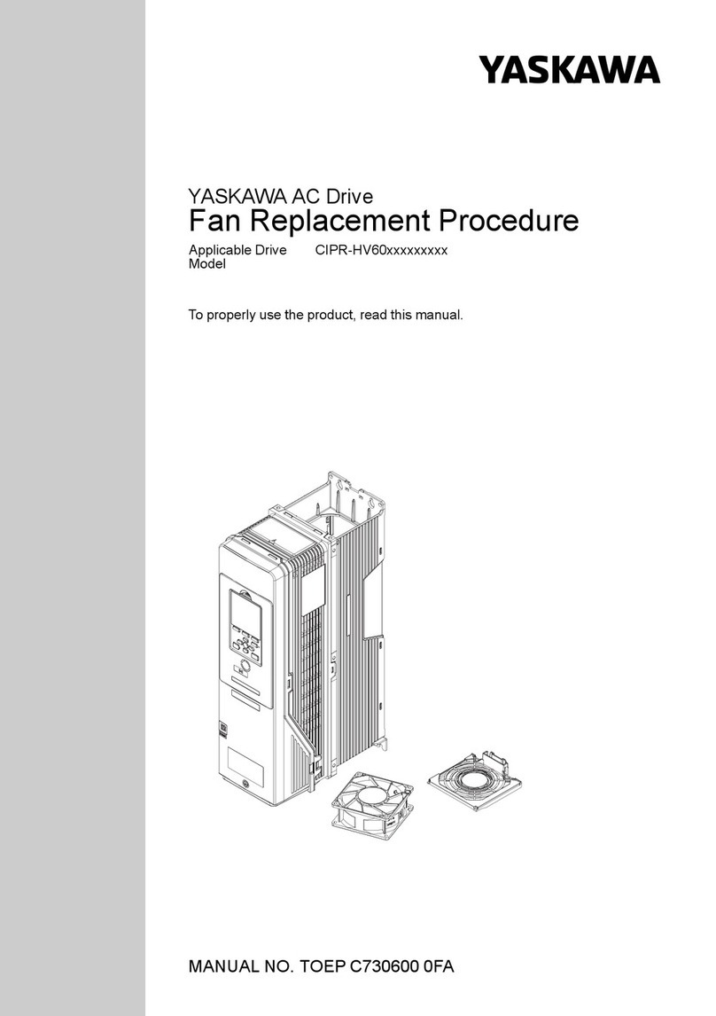 YASKAWA AC Drive User manual