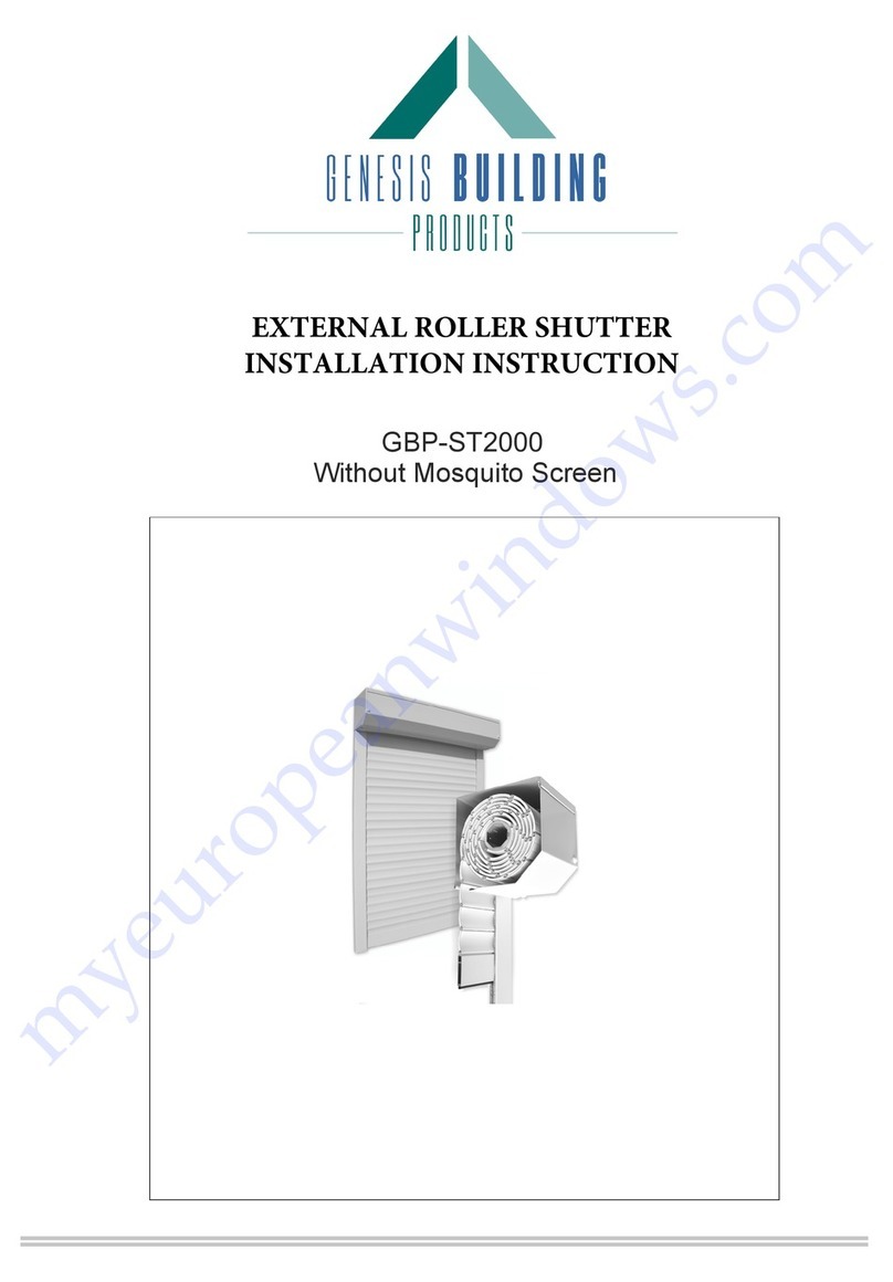 Genesis GBP-ST2000 Installation instruction Genesis GBP-ST2000 Installation instruction