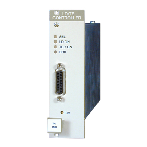 THORLABS ITC8 Series User manual