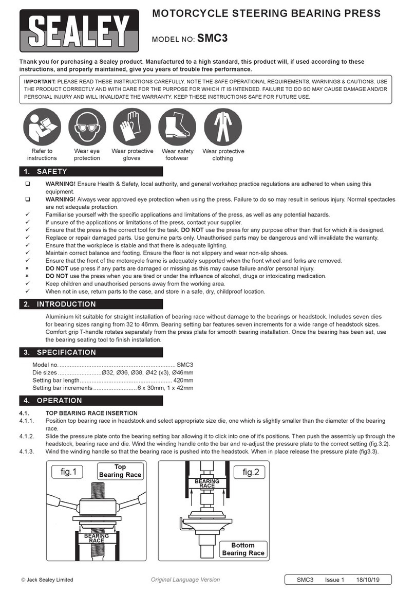 Sealey SMC3 User manual