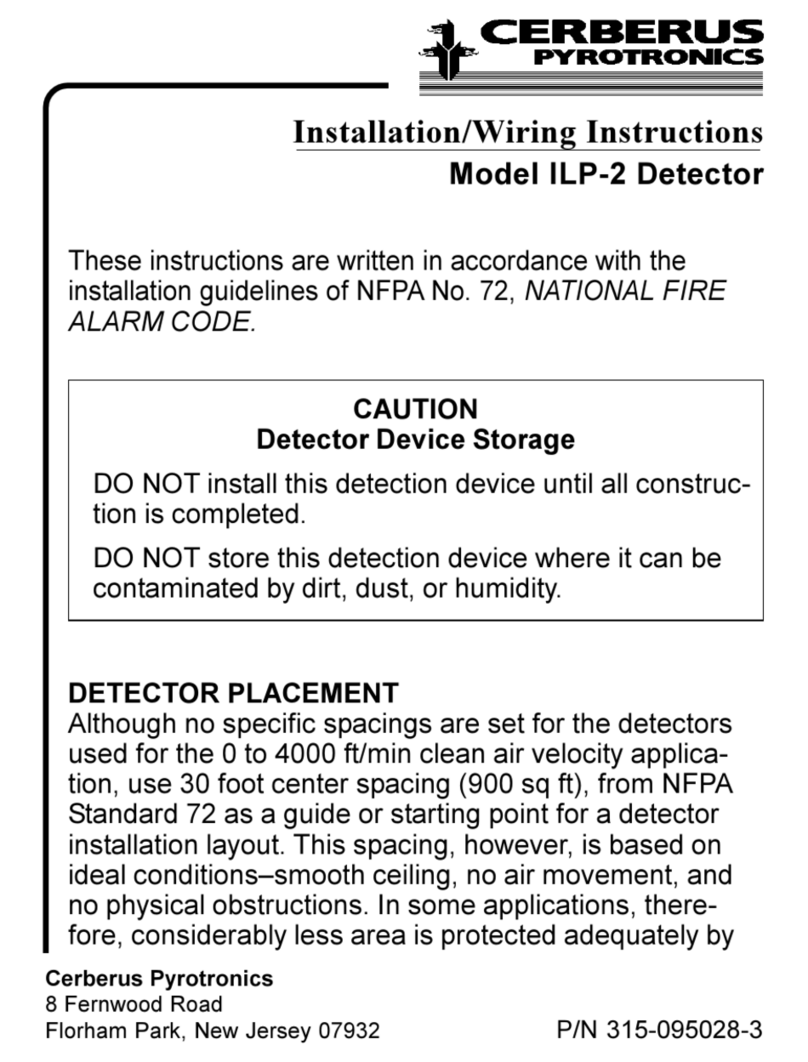 Cerberus ILP-2 Installation/Wiring Instructions