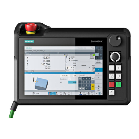 Siemens SINUMERIK HT 10 Technical Document