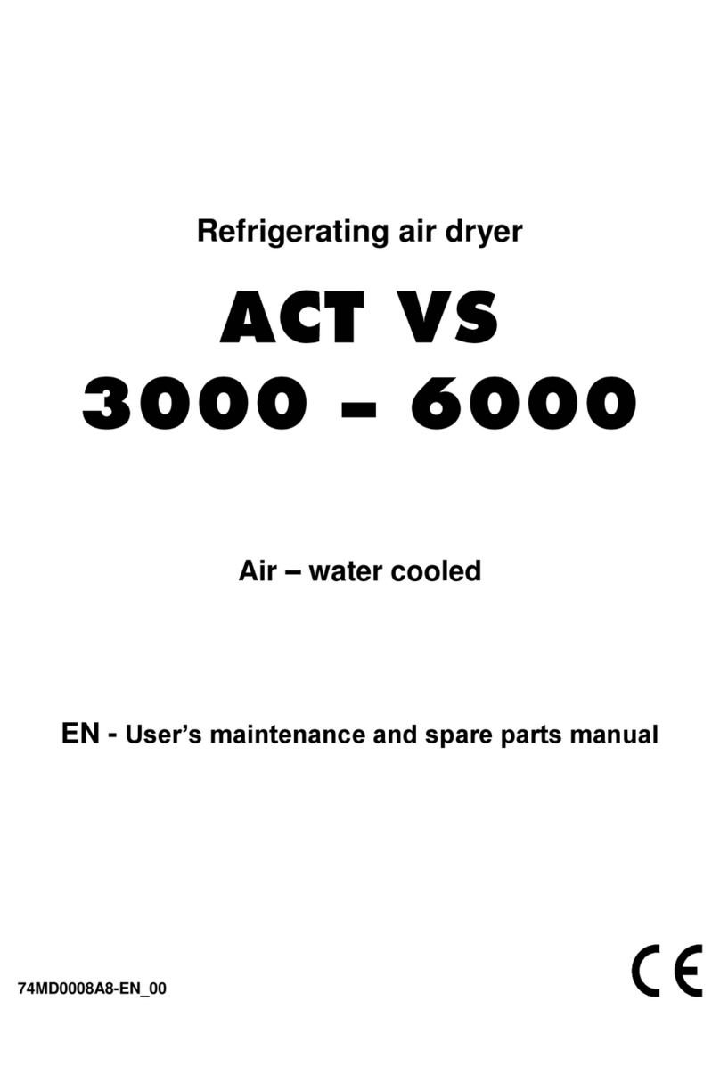 FRIULAIR ACT VC 3000 - 6000 manual