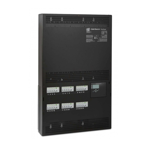 ETC ColorSource ThruPower User manual