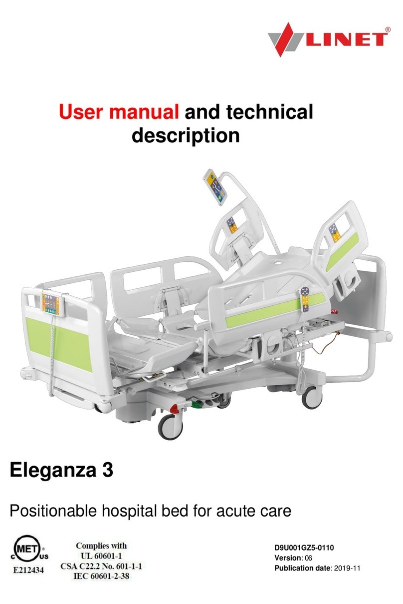 LINET Eleganza 3 User manual and technical description