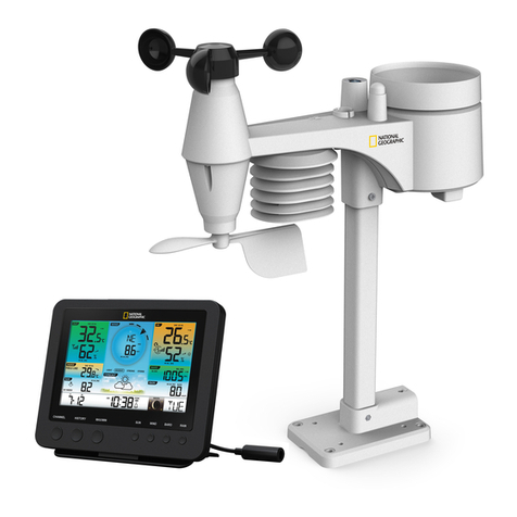 National Geographic WIFI Weather Center 7in1 instruction manual National Geographic WIFI Weather Center 7in1 instruction manual