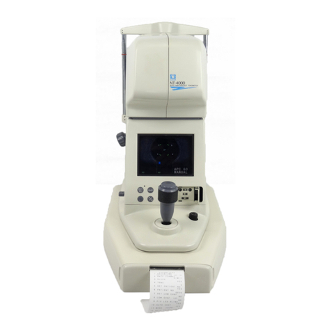 Nidek Medical NT-2000 Operator's manual