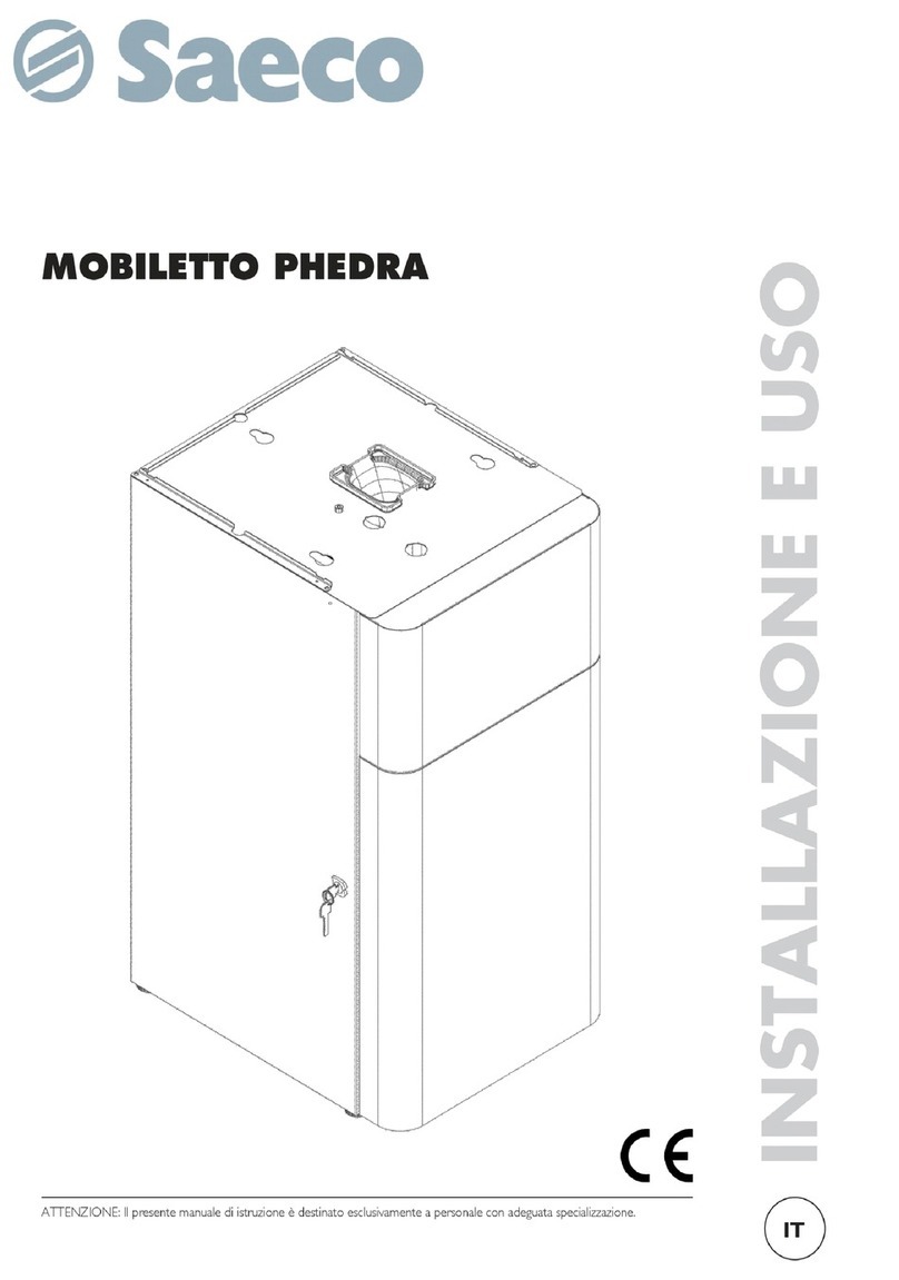 Saeco PHEDRA Installation and use