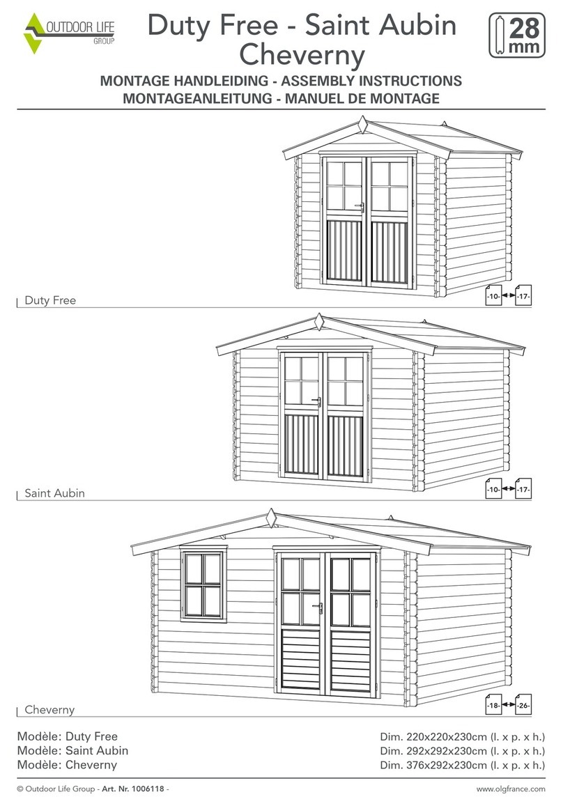 Outdoor Life Group Duty Free Assembly instructions Outdoor Life Group Duty Free Assembly instructions