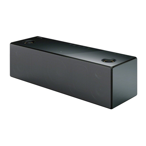 Sony SRS-X9 User manual