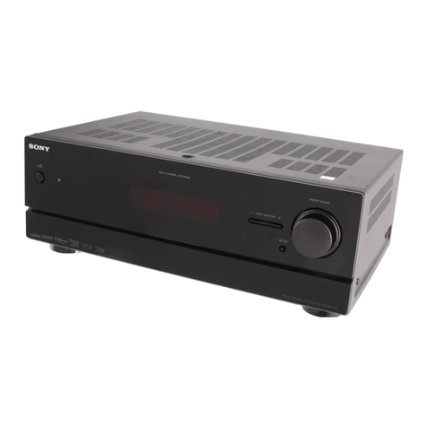 Sony STR-DN1010 - Multi Channel Av Receiver User manual