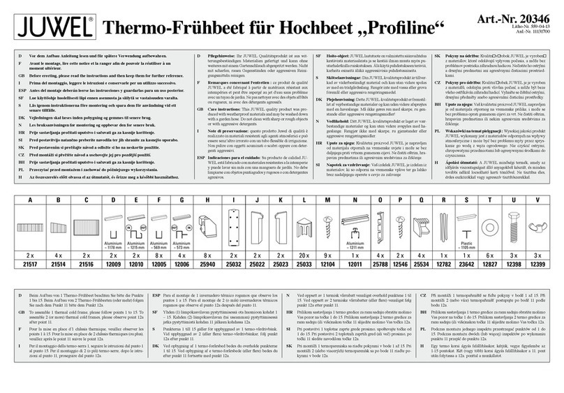 juwel Profiline 20346 quick start guide
