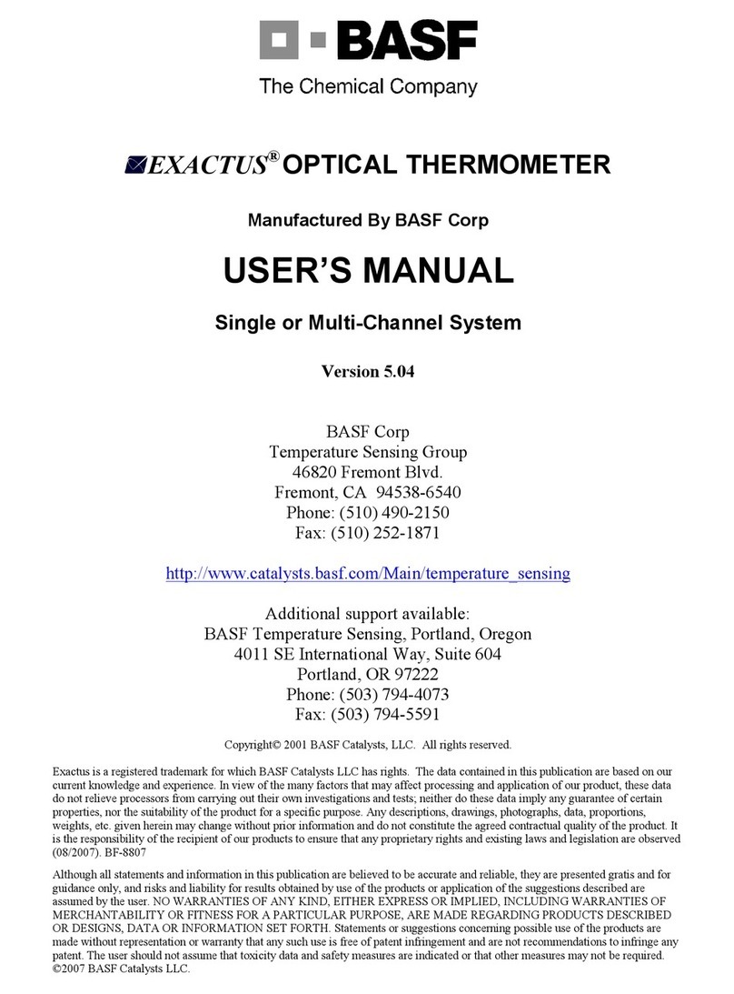 BASF EXACTUS user manual