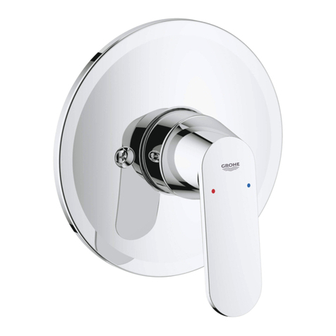 Grohe Eurosmart Cosmopolitan 19411 quick start guide