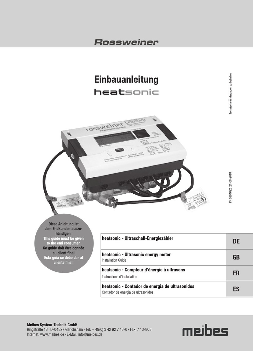 meibes Rossweiner Heatsonic installation guide
