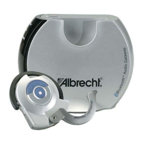 ALAN Electronics Albrecht BT 2000 operating manual ALAN Electronics Albrecht BT 2000 operating manual