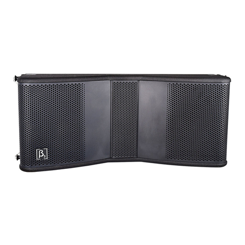 Beta Three Two-Way Dual 12 User manual