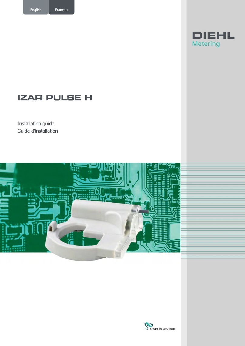 Diehl Metering IZAR PULSE H installation guide