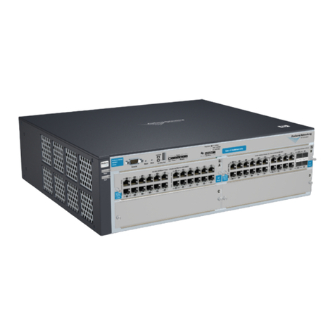HP HPE 4200 Series User manual