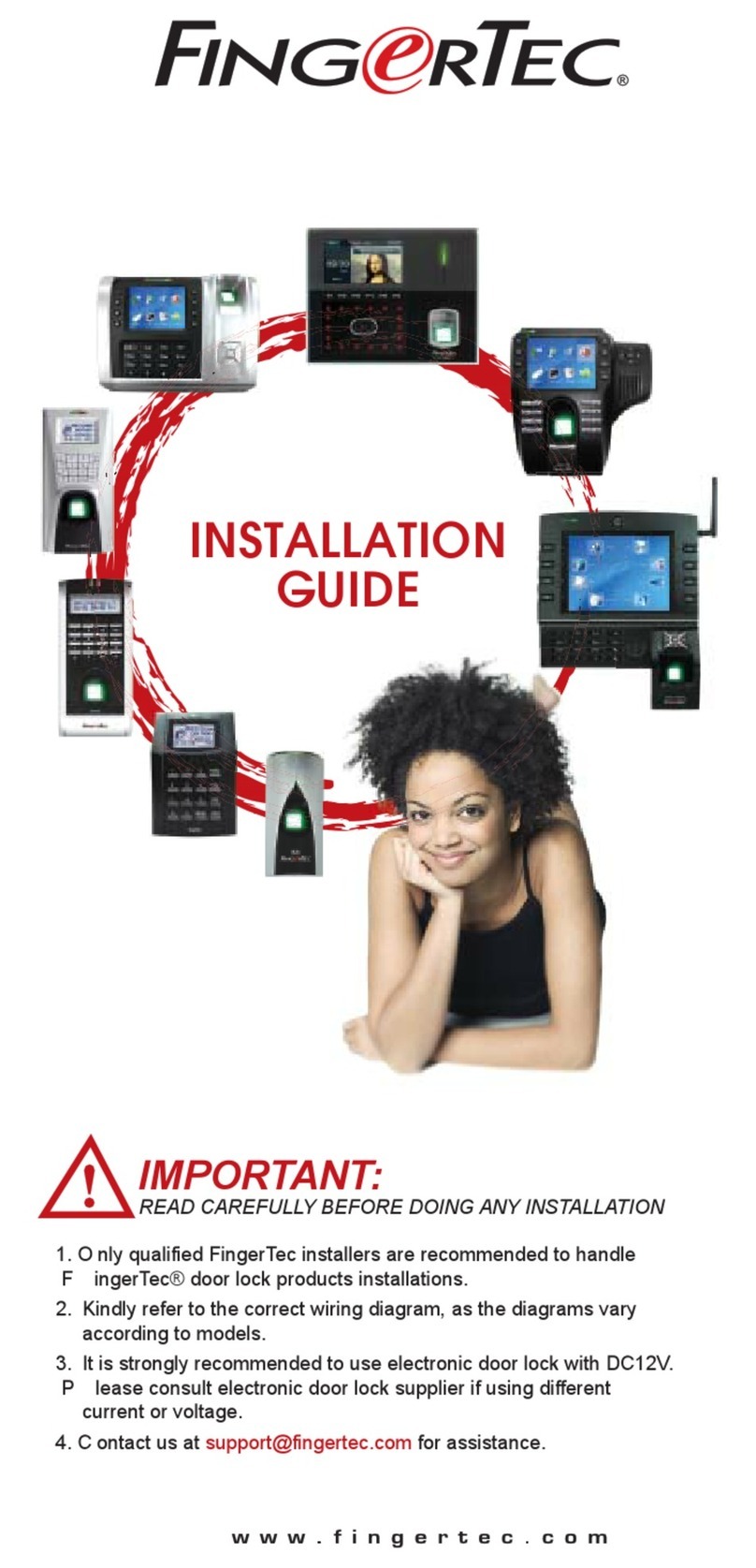 FingerTec Q2 User manual