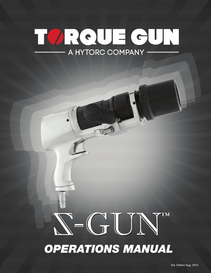 Hytorc TORQUE GUN ZGUN-A.75 Operation manual