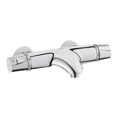 Grohe Grohtherm 3000 34 185 instructions