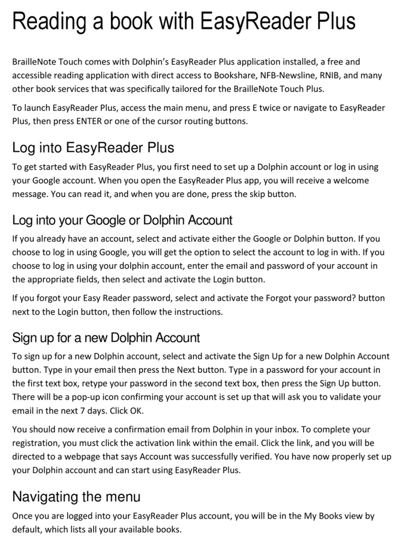 Dolphin EasyReader Plus manual