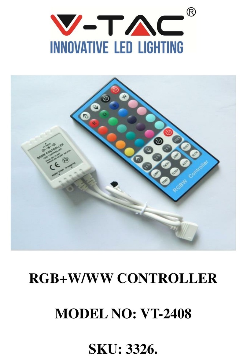 V-TAC VT-2408 quick start guide