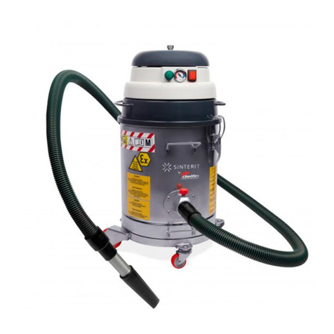 SINTERIT ATEX Vacuum Cleaner user manual
