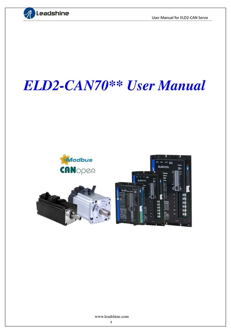 Leadshine ELD2-CAN70 Series User manual
