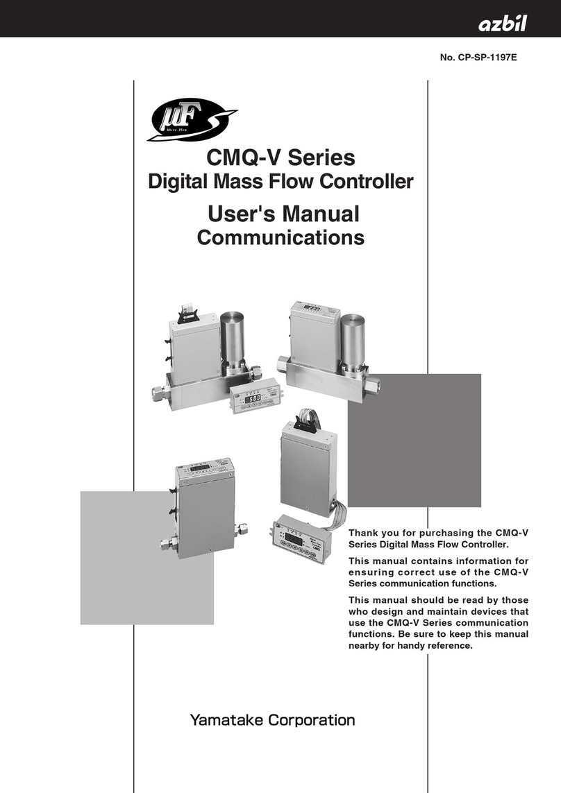 Yamatake Azbil CMQ-V Series user manual