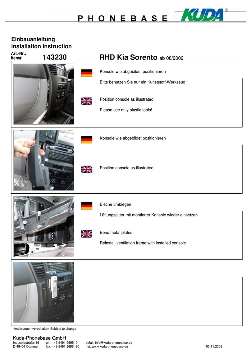 Kuda 143230 User manual