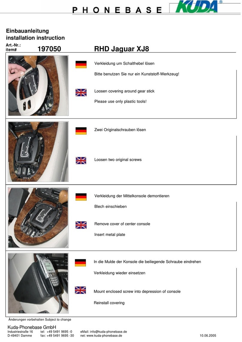 Kuda 197050 User manual
