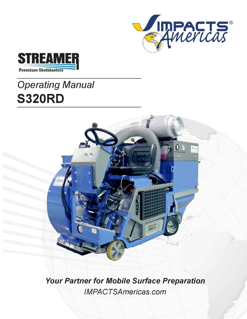 Impacts STREAMER S320RD operating manual