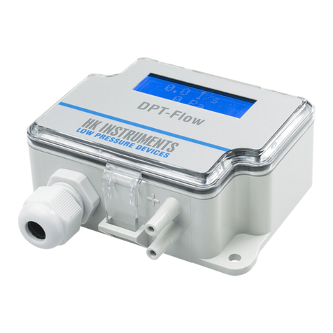 HK Instruments DPT-Flow Series installation instructions