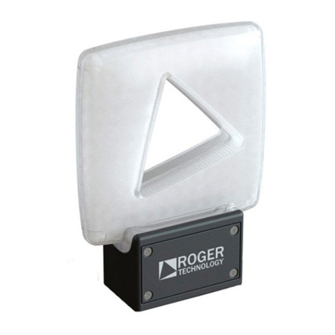 Roger Technology FIFTHY Instruction and warnings for the installer