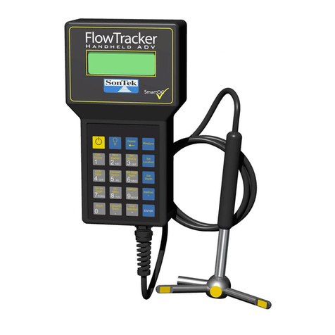 YSI SonTek FlowTracker User manual