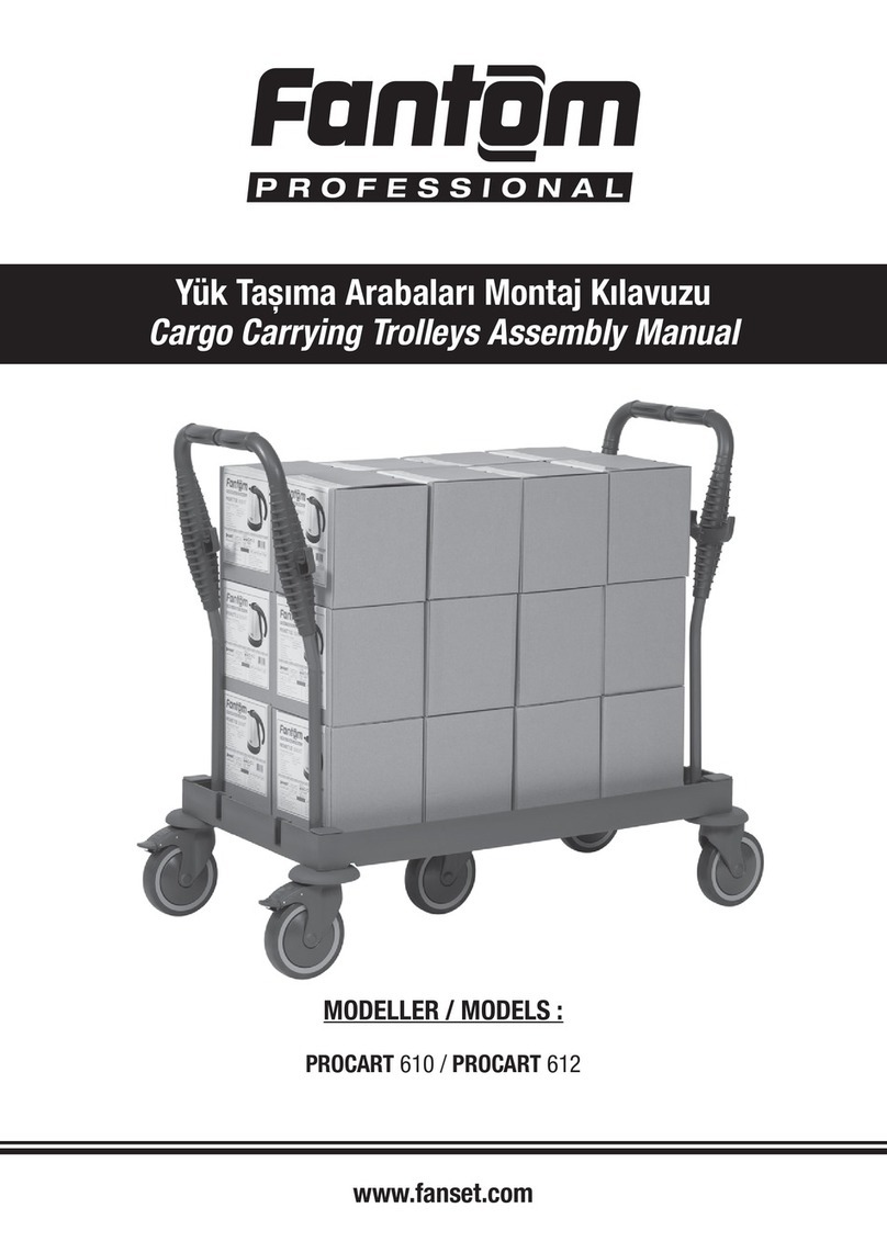 Fantom PROCART 610 User manual