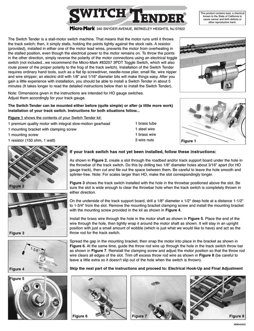 Micromark Switch Tender 83201 instructions Micromark Switch Tender 83201 instructions