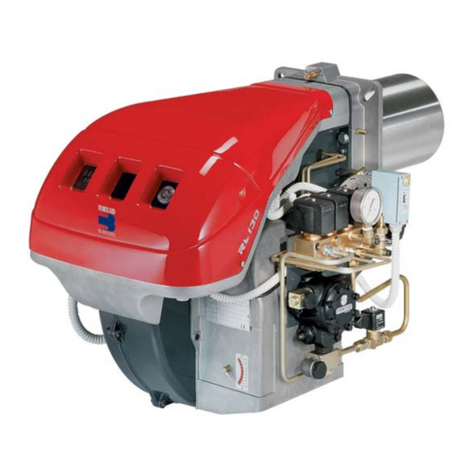 Riello Burners RL 70/M Quick start guide