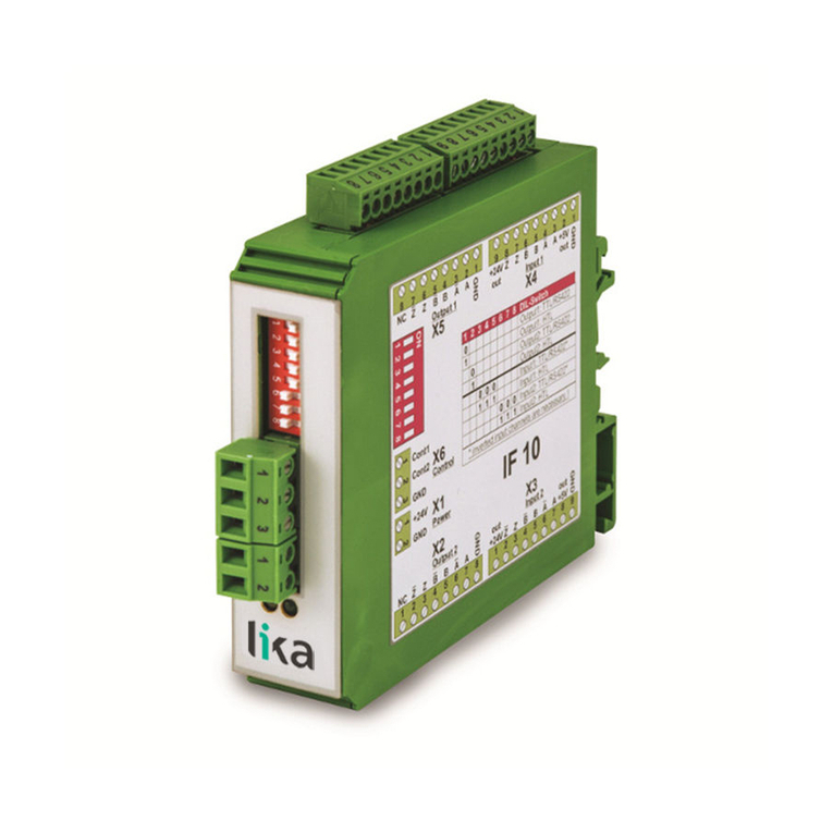 Lika IF10 user manual