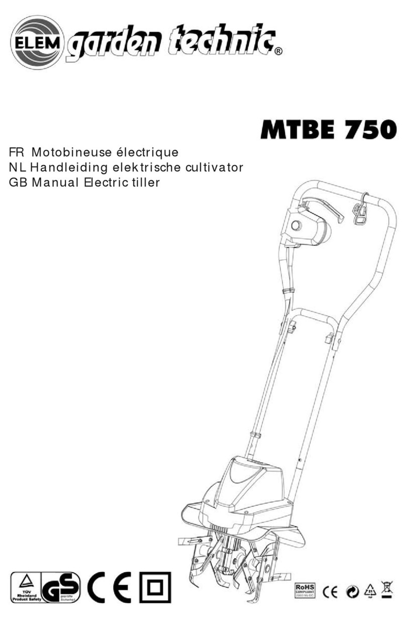 Elem Garden Technic MTBE 750 manual