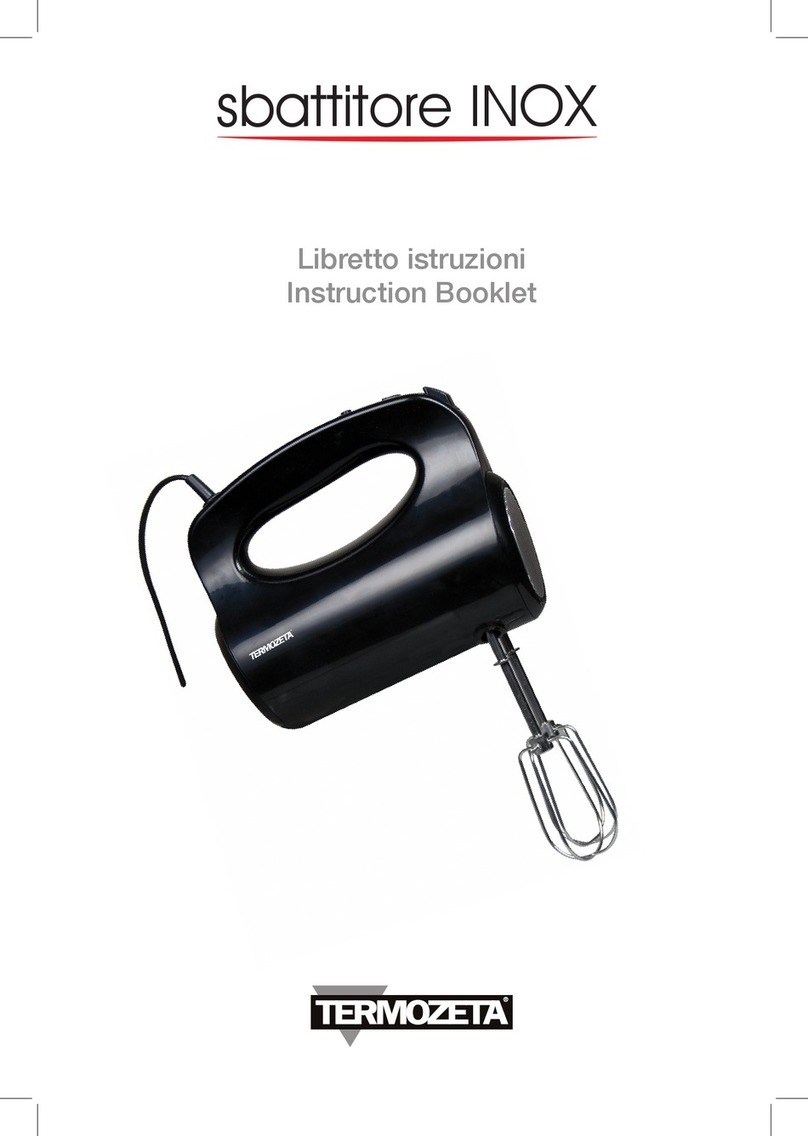 Termozeta 401012 Instruction booklet