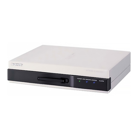 Sony NSP-1 User manual