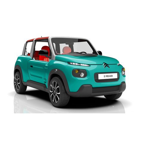 CITROEN E-MEHARI User manual