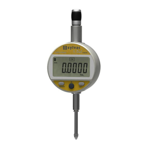 Sylvac S Dial WORK Smart User manual