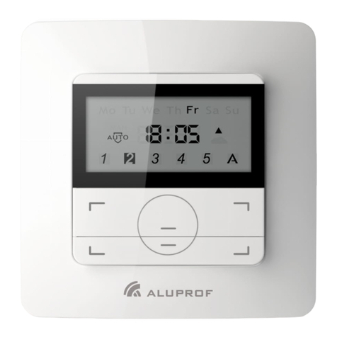 Aluprof DC 448 Programming manual