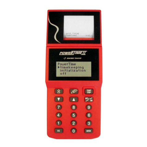 Swiss Timing POWERTIMEII User manual